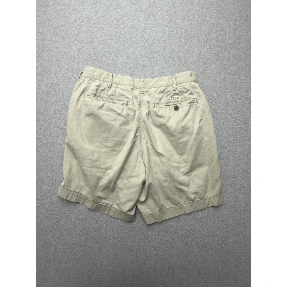 Faherty Shorts Mens 30 Beige Organic Cotton‎ Stretch Chino 8 Inseam Casual